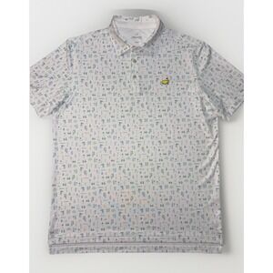 Masters Performance Tech Polo Augusta Characters Logo LG 2024 Short Sleeve
